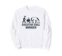 Œuvre d'art Amusante pour Manager de Stand exécutif Sweatshirt