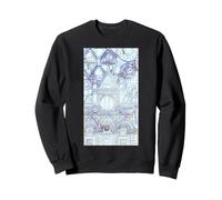 Œuvre d'art Bleue de la cathédrale de Toscana Sweatshirt