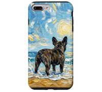 Œuvre d'art Bringé Bouledogue français à la Plage Coque pour iPhone 7 Plus/8 Plus