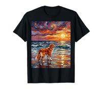 Œuvre d'art Canard péage à la Plage de la Nouvelle-Écosse T-Shirt