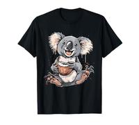 Œuvre d'art Coco Koala Ours Animaux Sauvage Fruit de Noix de Coco T-Shirt