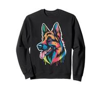 Œuvre d'art de chien de berger Sweatshirt