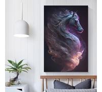 Œuvre d'art de licorne infinie pour les murs de la maison pour la décoration murale moderne de la maison 24x36 pouces (60x90 cm)