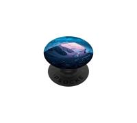 Œuvre d'art de Paysage Arctique de la Grotte de Glace et de la vallée PopSockets PopGrip Adhésif