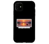 Œuvre d'art de Voyage au Vietnam sur Le fleuve Mékong Coque pour iPhone 11