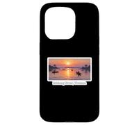 Œuvre d'art de Voyage au Vietnam sur Le fleuve Mékong Coque pour iPhone 15 Pro