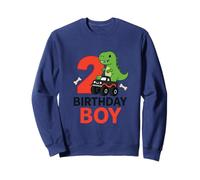 Œuvre d'art Dino et Monster Truck de Deux Ans Sweatshirt