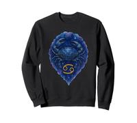 Œuvre d'art du Crabe Aquarelle du Zodiaque Cancer Sweatshirt