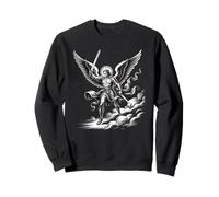Œuvre d'art du Guerrier de l'Archange Saint Michel Sweatshirt