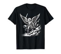 Œuvre d'art du Guerrier de l'Archange Saint Michel T-Shirt