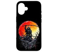 Œuvre d'art du Guerrier samouraï Coque pour iPhone 16