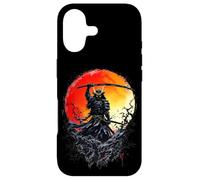 Œuvre d'art du Guerrier samouraï Coque pour iPhone 17