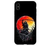 Œuvre d'art du Guerrier samouraï Coque pour iPhone XS Max