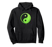 Œuvre d'art du Symbole Graffiti Yin Yang Sweat à Capuche