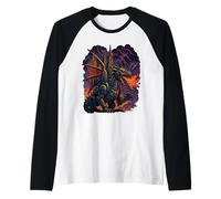 Œuvre d'art Gothique de la cathédrale du Dragon Mecha Manche Raglan