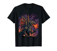 Œuvre d'art Gothique de la cathédrale du Dragon Mecha T-Shirt