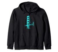 Œuvre d'art Graffiti The Golden Gate Bridge Sweat à Capuche