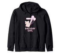 Œuvre d'art Happy 7th Birthday Bear Sweat à Capuche