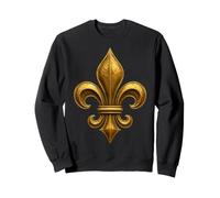 Œuvre d'art héraldique Gothique Fleur de Lis Sweatshirt