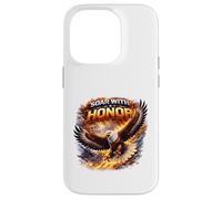 Œuvre d'art Honor Flight Eagle Power Coque pour iPhone 14 Pro