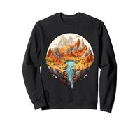 Œuvre d'art majestueuse des Montagnes et des vallées Sweatshirt