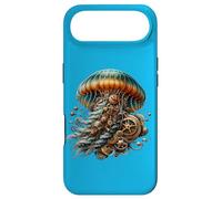 Œuvre d'art méduse Steampunk avec Design Unique de Science-Fiction Coque pour iPhone Air