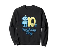 Œuvre d'art Moderne pour garçon d'anniversaire de robotique Sweatshirt