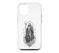 Œuvre d'art mythologique du Dieu Grec du Monde Souterrain Hadès Cerberus Coque pour iPhone 12/12 Pro