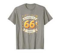 Œuvre d'art pour célébrer Les 66 Ans d'anniversaire T-Shirt, Homme, Ardoise, M