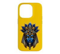 Œuvre d'art Royale égyptienne représentant Le Symbole du Lotus Coque pour iPhone 14 Pro