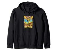 Œuvre d'art Saint Michel Crusade céleste Style Vintage Sweat à Capuche