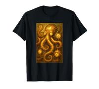 Œuvre d'art Steampunk Octopus T-Shirt
