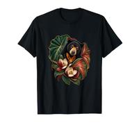 Œuvre d'art sur Bois Sun Bear Magnolia T-Shirt