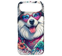 Œuvre d'art Yakutian Laika Dog St Valentin Coque pour iPhone Air