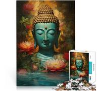 Œuvre de Siddhartha Gautama Puzzles de 1000 pièces pour Adolescents Casse-tête pour Collection d'artistes, Beaux-Arts 38x26cm