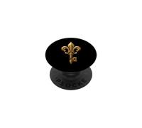 Œuvre héraldique leur de lys PopSockets PopGrip Adhésif