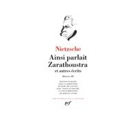 Œuvres: Ainsi parlait Zarathoustra et autres récits (3)