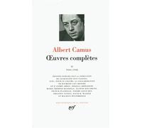 Œuvres complètes 1944-1948 - Albert Camus - Gallimard - relié - Anthologie