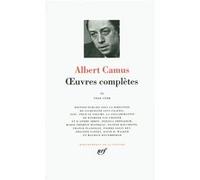 Œuvres complètes Albert Camus (Auteur), Jacqueline Lévi-Valensi (Editeur du volume)