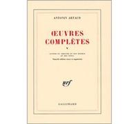 Œuvres complètes Antonin Artaud (Auteur)