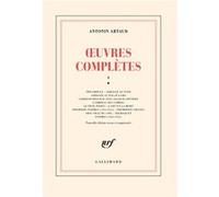 Antonin Artaud – Œuvres complètes, tome 1, livre 1 – Gallimard