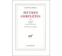 Œuvres complètes Tome 6 Le moine de Lewis - Antonin Artaud - Gallimard - broché - Roman