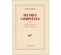 Antonin Artaud – Œuvres complètes – Gallimard