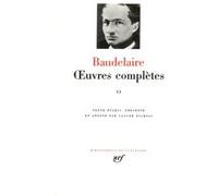 Œuvres complètes Charles Baudelaire (Auteur), Claude Pichois (Edité par)