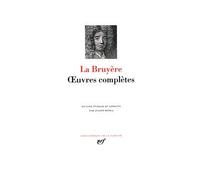 Œuvres complètes - Jean De La Bruyère - Gallimard - relié - Essai