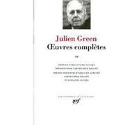Œuvres complètes Julien Green (Auteur), Giovanni Lucera (Edité par), Michèle Raclot (Edité par)