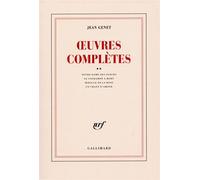 Œuvres complètes - Le condamné à mort - Jean Genet - Gallimard - Livre