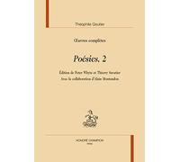 Oeuvres Complètes - Poésies Tome 2