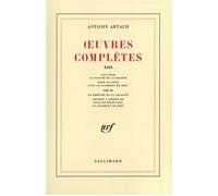 Œuvres complètes Pour en finir avec le jugement de Dieu - Antonin Artaud - Gallimard - broché - Essai