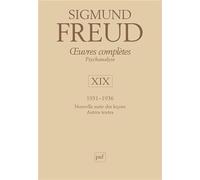 Œuvres complètes - psychanalyse - vol. XIX : 1931-1936: Nouvelle suite des leçons et autres textes